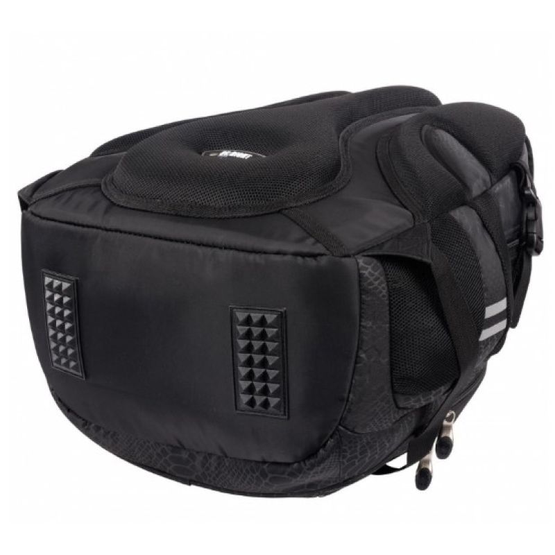 Plecak szkolny młodzieżowy czterokomorowy St. Right 23L czarny - obrazek 5