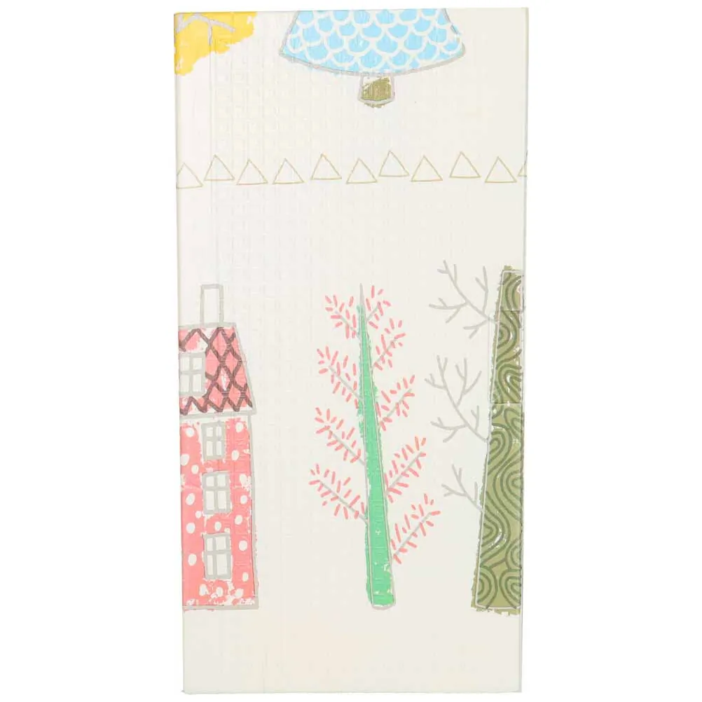 Mata edukacyjna piankowa dwustronna składana 150x200cm drzewa misie - obrazek 5