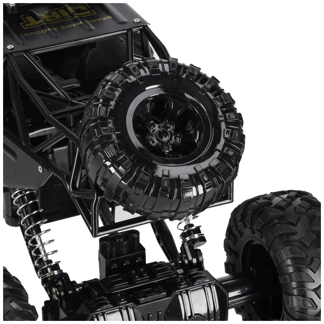 Samochód zdalnie sterowany na pilota RC Rock Crawler 1:12 4WD METAL czarny - obrazek 7
