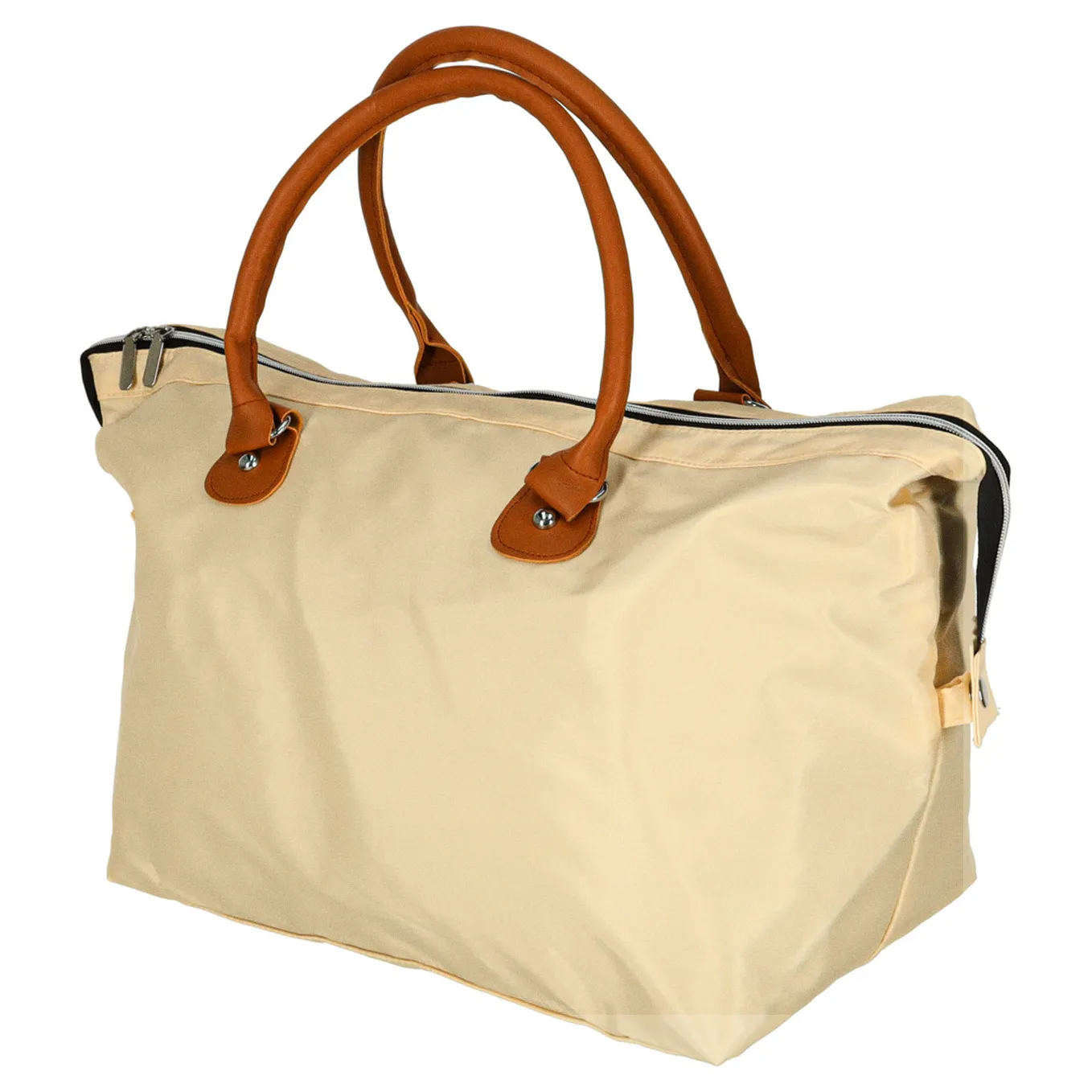 Torba podróżna wielofunkcyjna do wózka dla mamy zestaw beżowa - obrazek 5