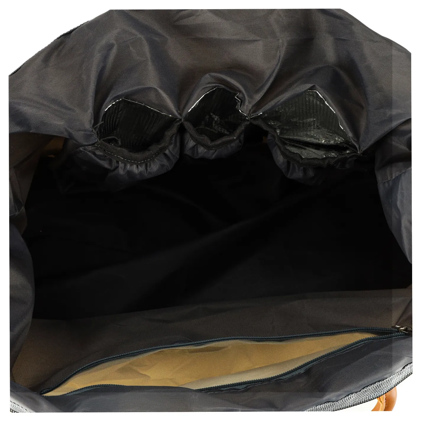 Torba podróżna wielofunkcyjna do wózka dla mamy zestaw beżowa - obrazek 9