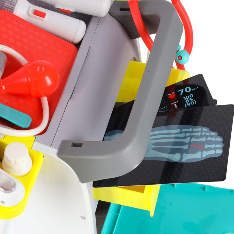 Duży zestaw lekarza stacja medyczna mały doktor ekg rtg światło dźwięk - obrazek 5