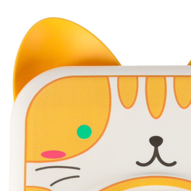 Koło garncarskie zestaw kreatywny glina farby kotek żółty - obrazek 14