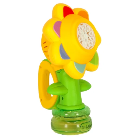 Maszynka do baniek mydlanych automat generator kwiatek bańki światła