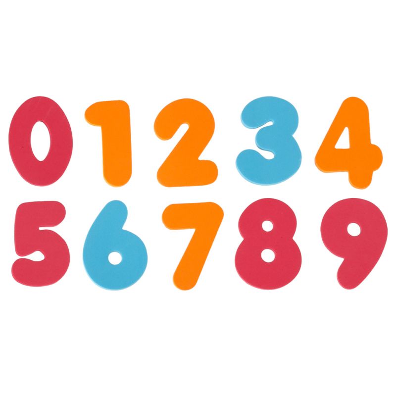 Zabawka wodna dla dzieci naklejki do kąpieli piankowe literki cyferki - obrazek 5