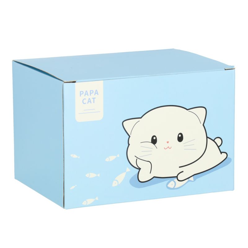 Lampka nocna dla dzieci silikonowa dotykowa miękka USB biała kotek leżący - obrazek 8