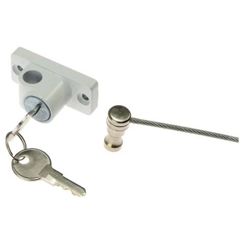 Zabezpieczenie okna blokada ogranicznik przed dziećmi uchylenia na klucz kluczyk