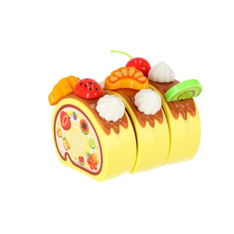 Tort urodzinowy do krojenia na rzepy kuchnia 80 elementów niebieski - obrazek 6