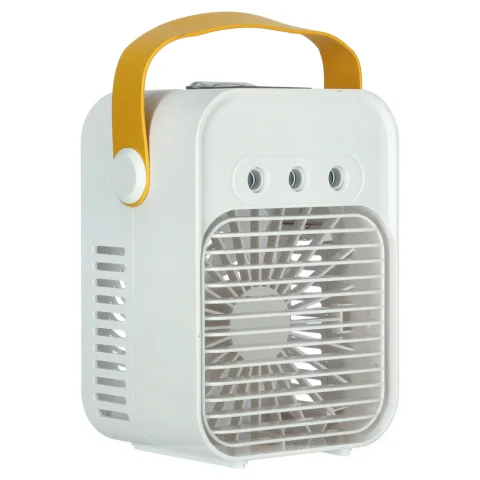 Klimator przenośny klimatyzer biurkowy mini klimatyzator na wodę 3w1 USB LED