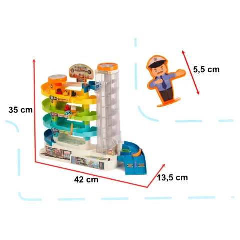 Parking garaż 4 poziomy elektryczna winda 6 aut