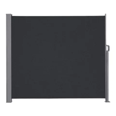 Markiza boczna tarasowa LUARO parawan zwijany 160 x 300 cm szary