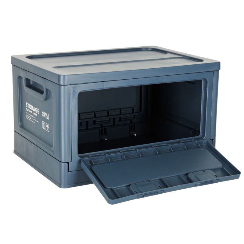 Organizer do bagażnika samochodowy pudełko skrzynka składana 25l granatowa - obrazek 5