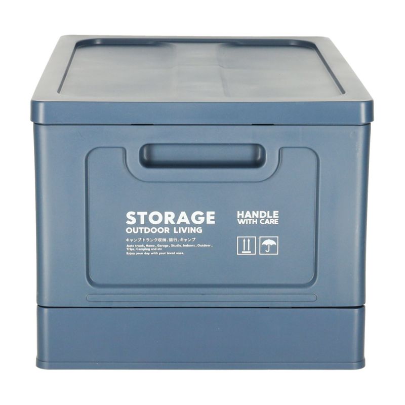 Organizer do bagażnika samochodowy pudełko skrzynka składana 25l granatowa - obrazek 6