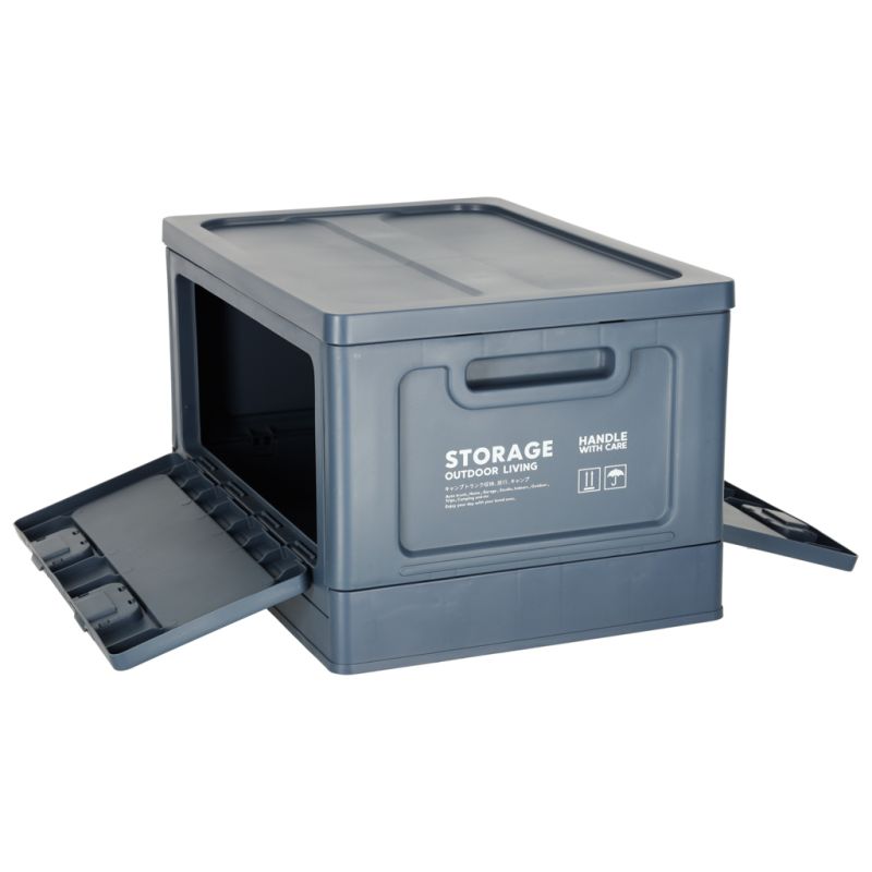 Organizer do bagażnika samochodowy pudełko skrzynka składana 25l granatowa - obrazek 9