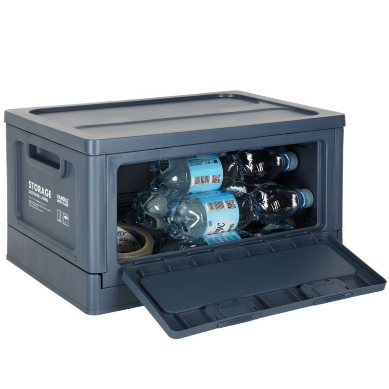 Organizer do bagażnika samochodowy pudełko skrzynka składana 25l granatowa - obrazek 10