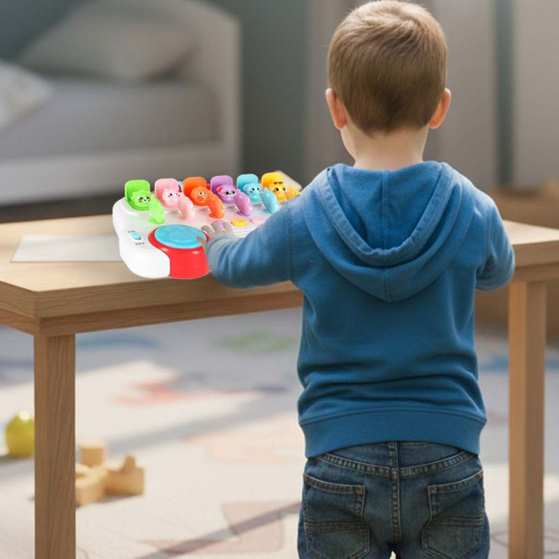 Autobus edukacyjny grający wyskakujące zwierzątka kluczyki - obrazek 13