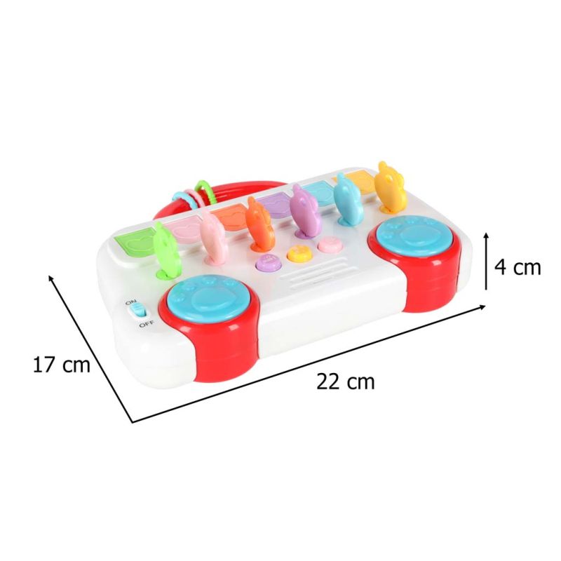 Autobus edukacyjny grający wyskakujące zwierzątka kluczyki - obrazek 14
