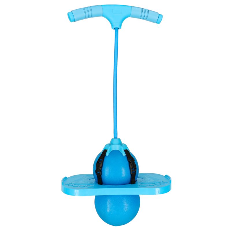 Skoczek dla dzieci pogo równowaga jumper niebieski - obrazek 2