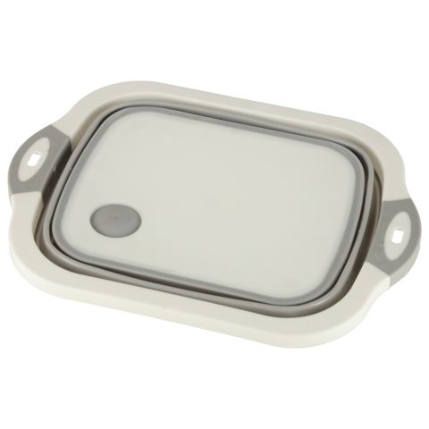 Miska składana silikonowa deska do krojenia ociekacz zlew turystyczna