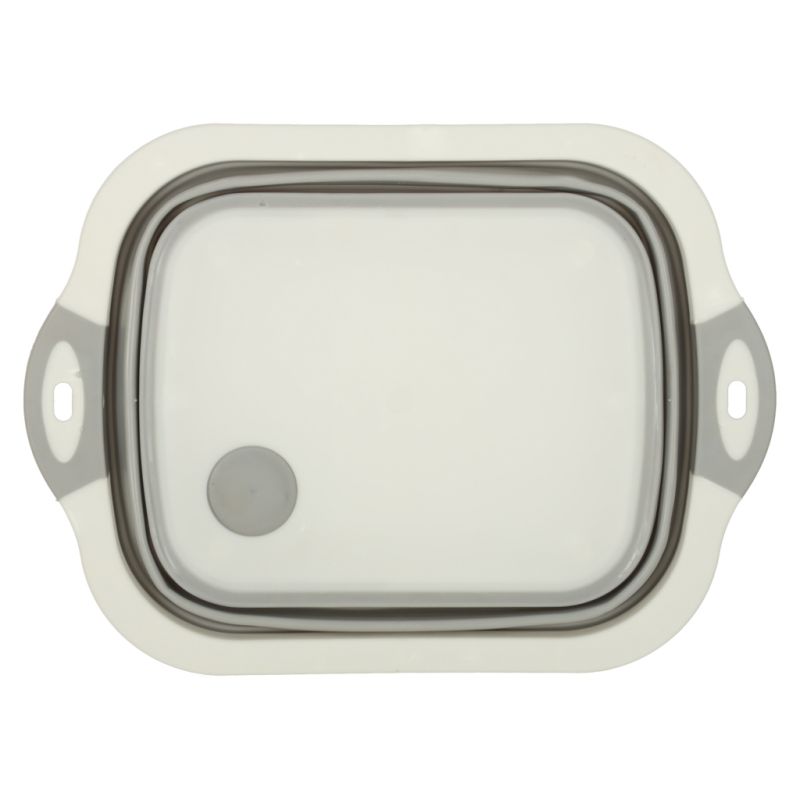 Miska składana silikonowa deska do krojenia ociekacz zlew turystyczna - obrazek 6