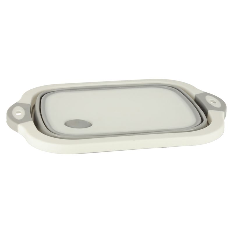 Miska składana silikonowa deska do krojenia ociekacz zlew turystyczna - obrazek 7