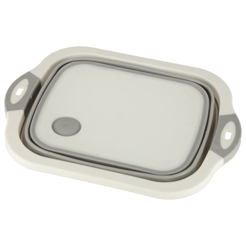 Miska składana silikonowa deska do krojenia ociekacz zlew turystyczna