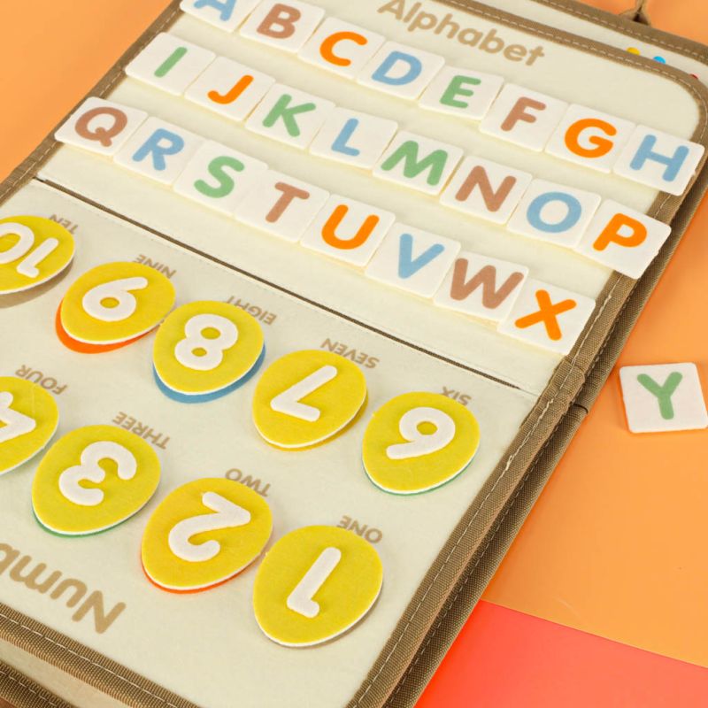 Tablica manipulacyjna sensoryczna montessori walizka dinozaury - obrazek 17