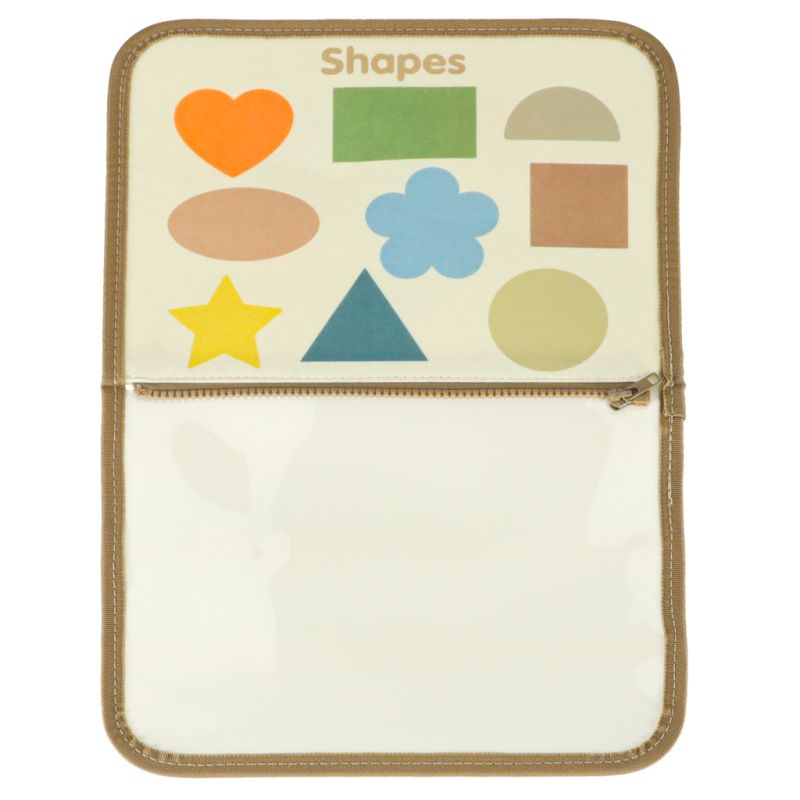 Tablica manipulacyjna sensoryczna montessori walizka dinozaury - obrazek 7