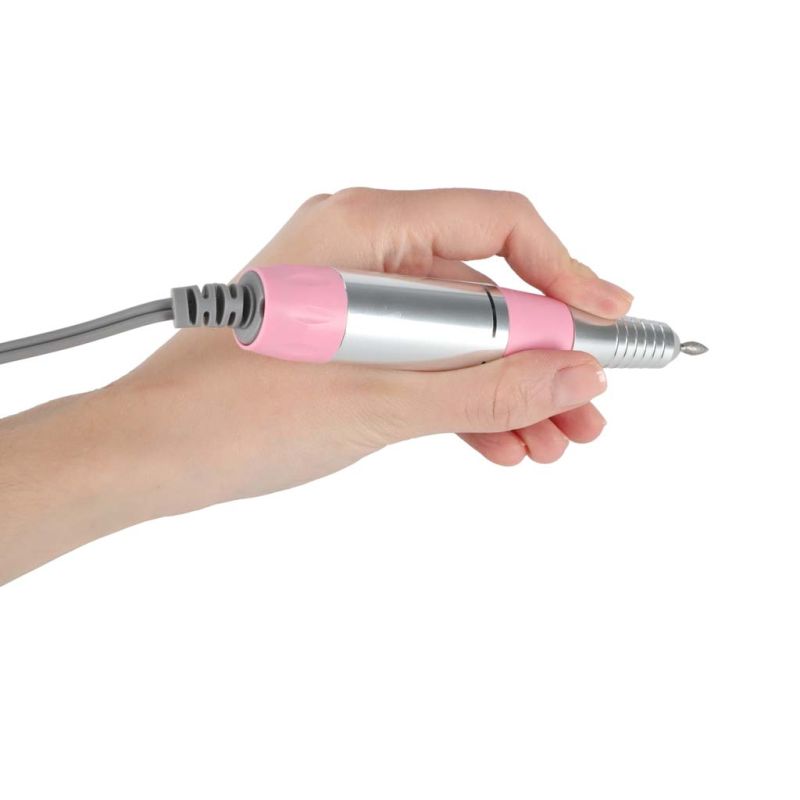 Frezarka do paznokci elektryczna 65W manicure pedicure 6 końcówek frezy - obrazek 4