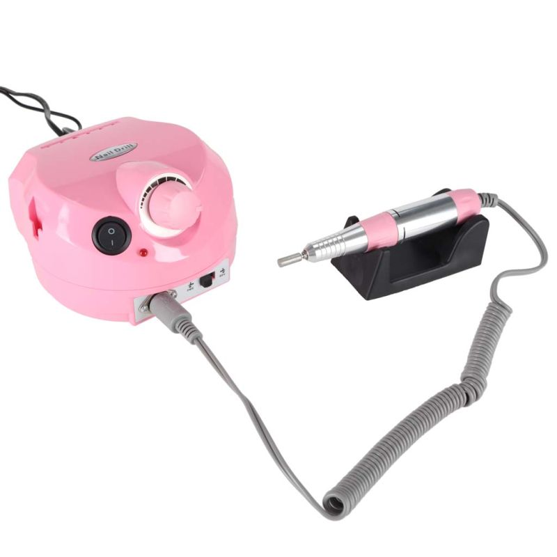 Frezarka do paznokci elektryczna 65W manicure pedicure 6 końcówek frezy - obrazek 6