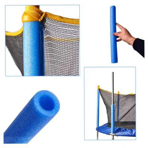 Ochraniacz na trampolinę osłona na słupki rękawy rury pianka ochronna do trampoliny 12szt.