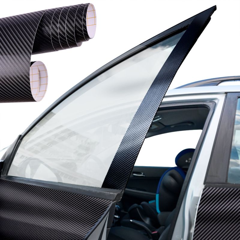 Folia rolka carbon 4D czarna 1,52x30m - obrazek 5