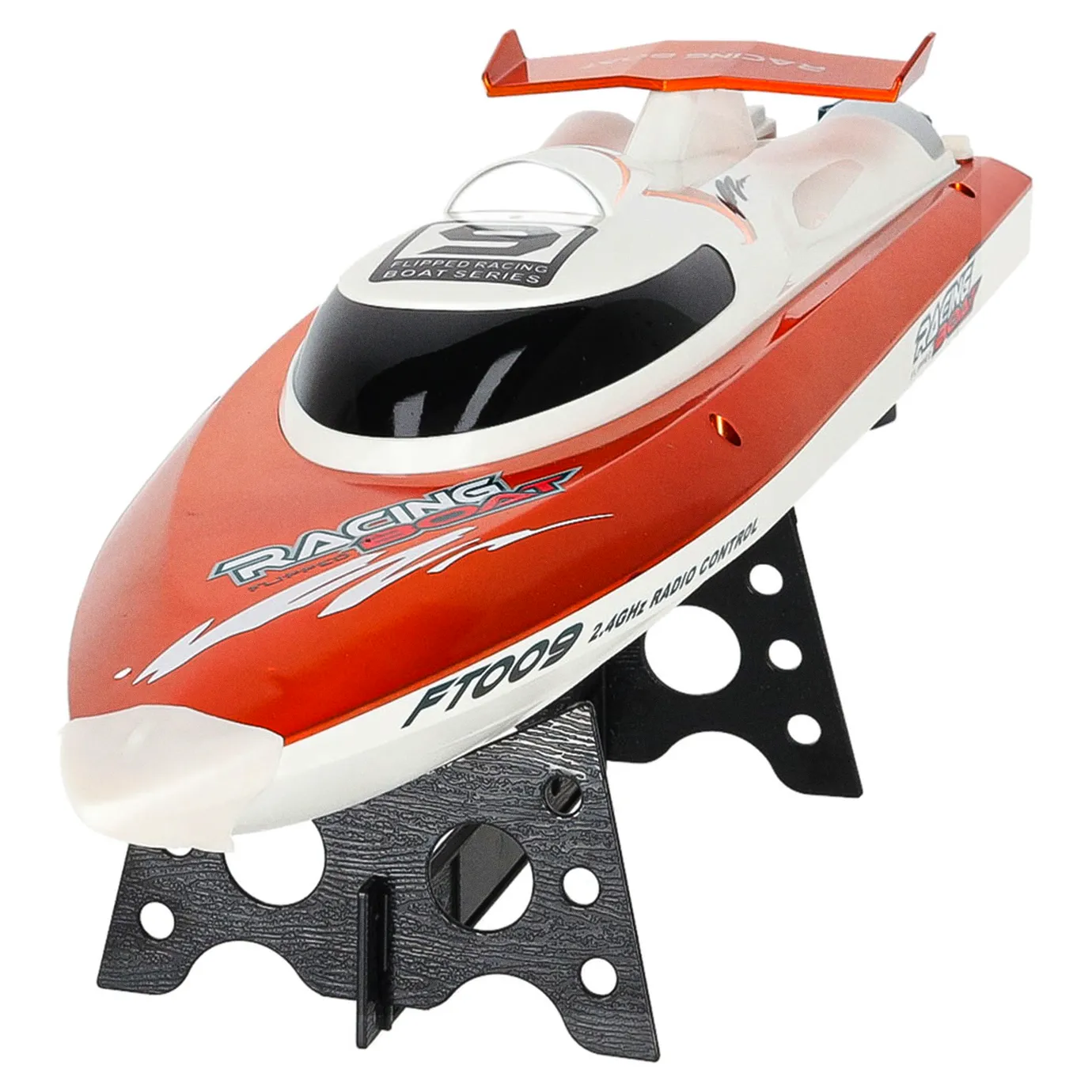Łódź zdalnie sterowana na pilota RC FT009 pomarańczowa - obrazek 6