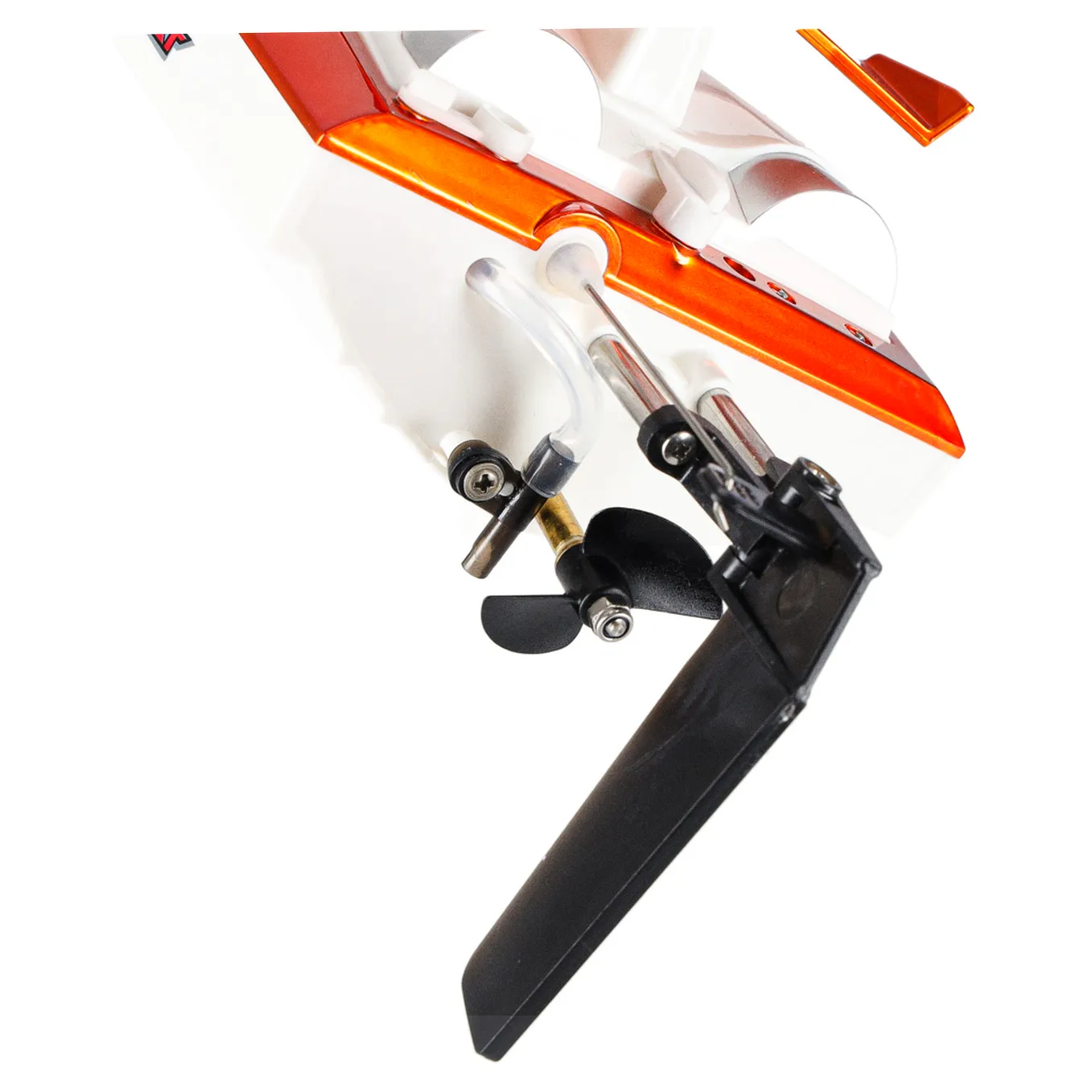 Łódź zdalnie sterowana na pilota RC FT009 pomarańczowa - obrazek 10