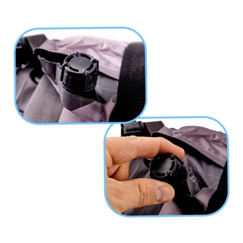 Materac dmuchany do spania łóżko do samochodu dwuosobowe 184x131cm