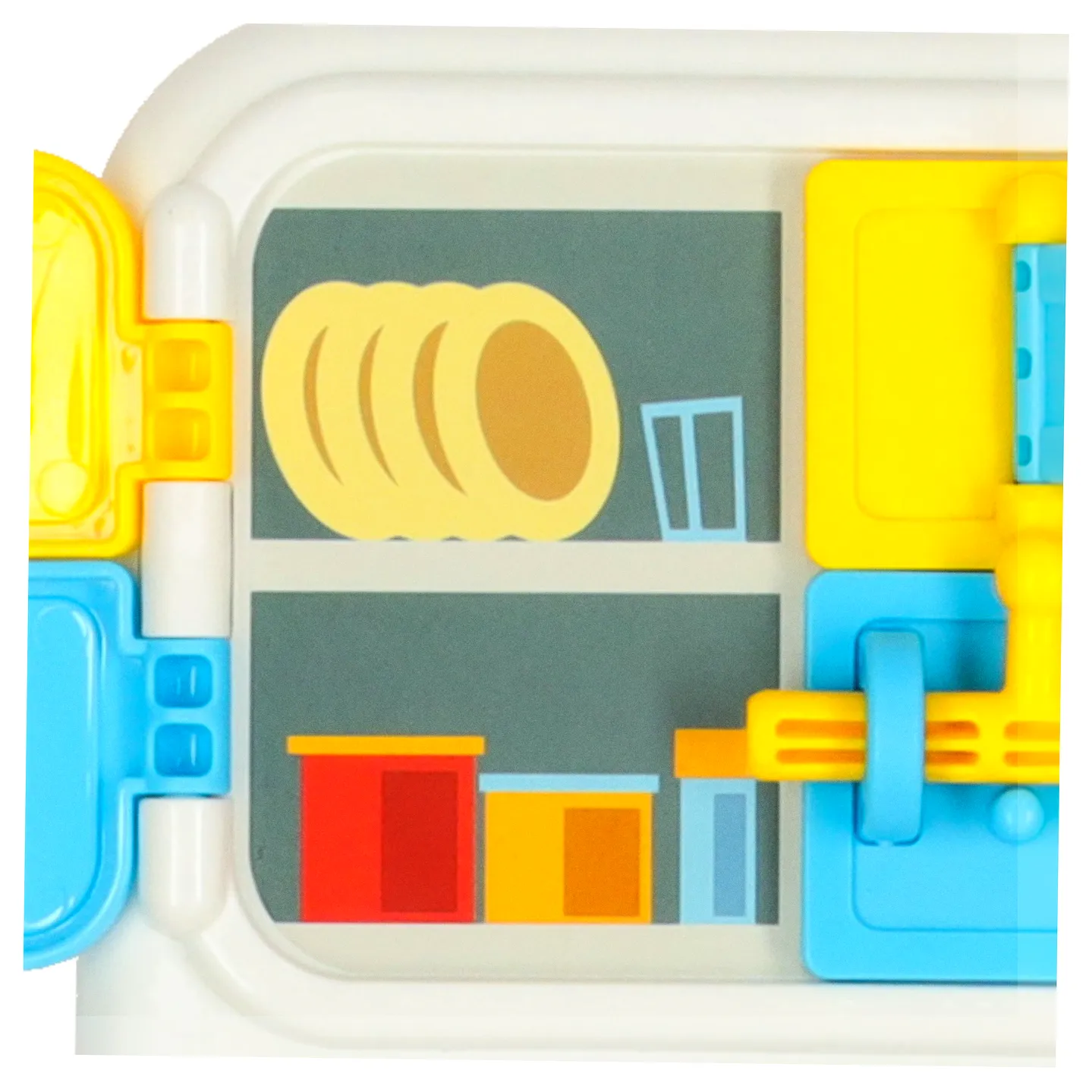 Tablica manipulacyjna sensoryczna montessori kuchnia zegar światło dźwięk - obrazek 8