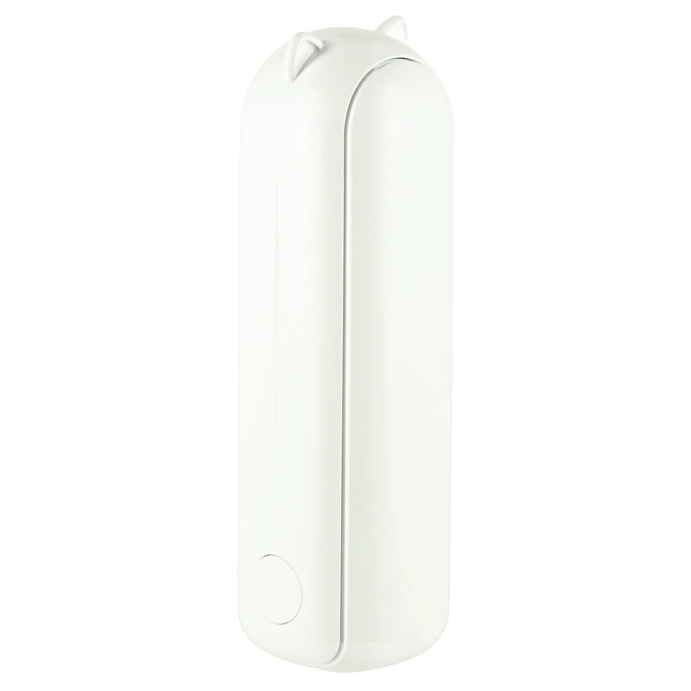 Wiatrak biurkowy wentylator mini ręczny składany wiatraczek przenośny USB biały - obrazek 8