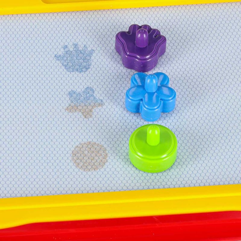 Tablica magnetyczna edukacyjna znikopis stolik do rysowania stempelki - obrazek 11