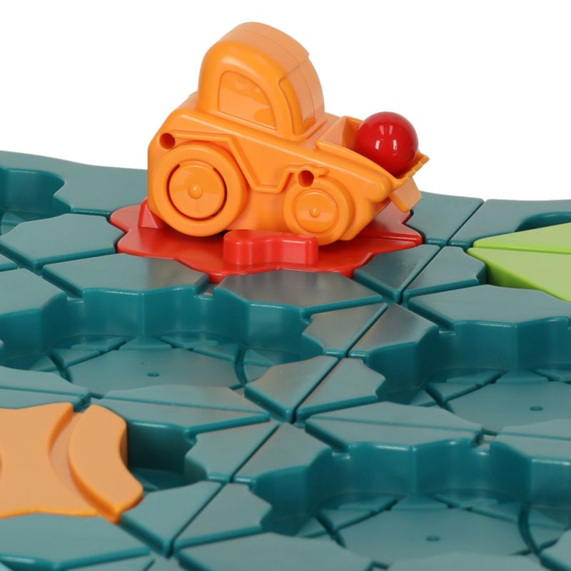 Gra logiczna planszowa labirynt tor przeszkód 56 el. - obrazek 4