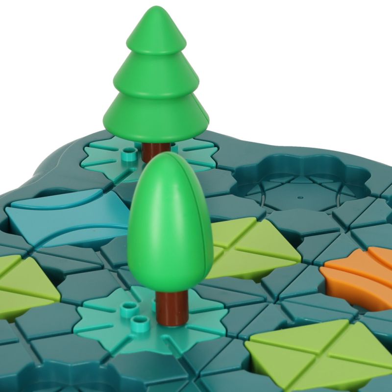 Gra logiczna planszowa labirynt tor przeszkód 56 el. - obrazek 5