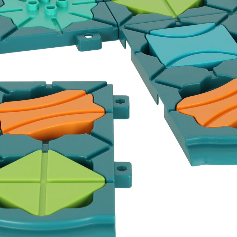 Gra logiczna planszowa labirynt tor przeszkód 56 el. - obrazek 8