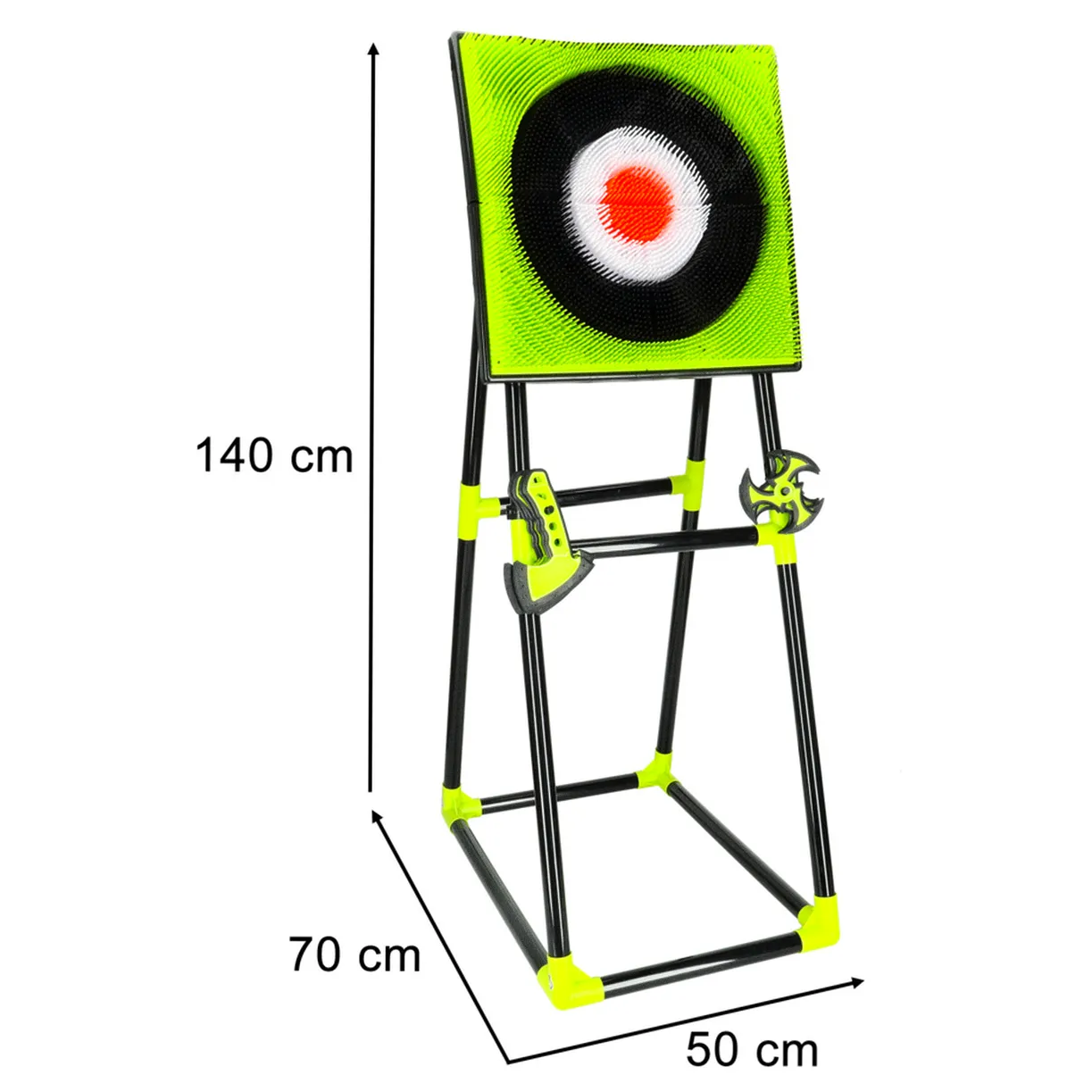 Tarcza dart silikonowa rzutki toporek gwiazdka akcesoria stojak zestaw XXL - obrazek 9