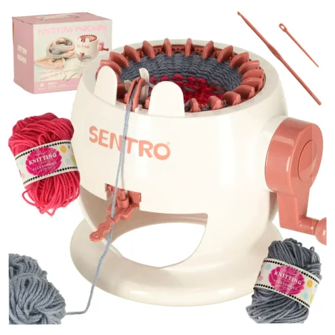 Maszyna do szycia krosno dziewiarska 22-igłowa + 2 kłębki włóczki