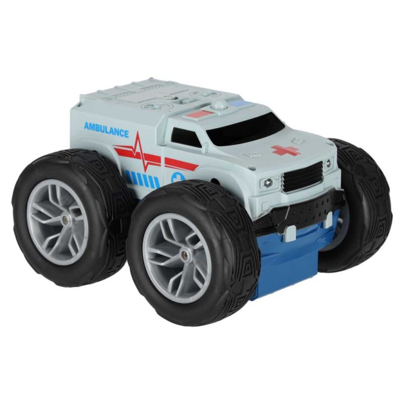 Samochód auto na pilota Revolt 2 Sided Rescue Racer mega transformacja obrót 360 4WD - obrazek 13