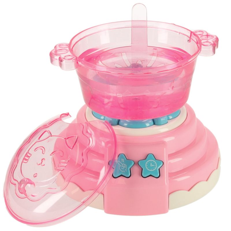 Klej żel kryształowy 3D crystal glue magiczna kuchnia szablony kreatywny zestaw 62 elementy różowy - obrazek 2