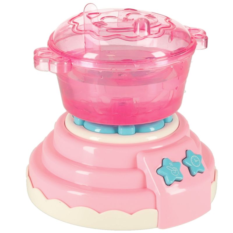 Klej żel kryształowy 3D crystal glue magiczna kuchnia szablony kreatywny zestaw 62 elementy różowy - obrazek 3