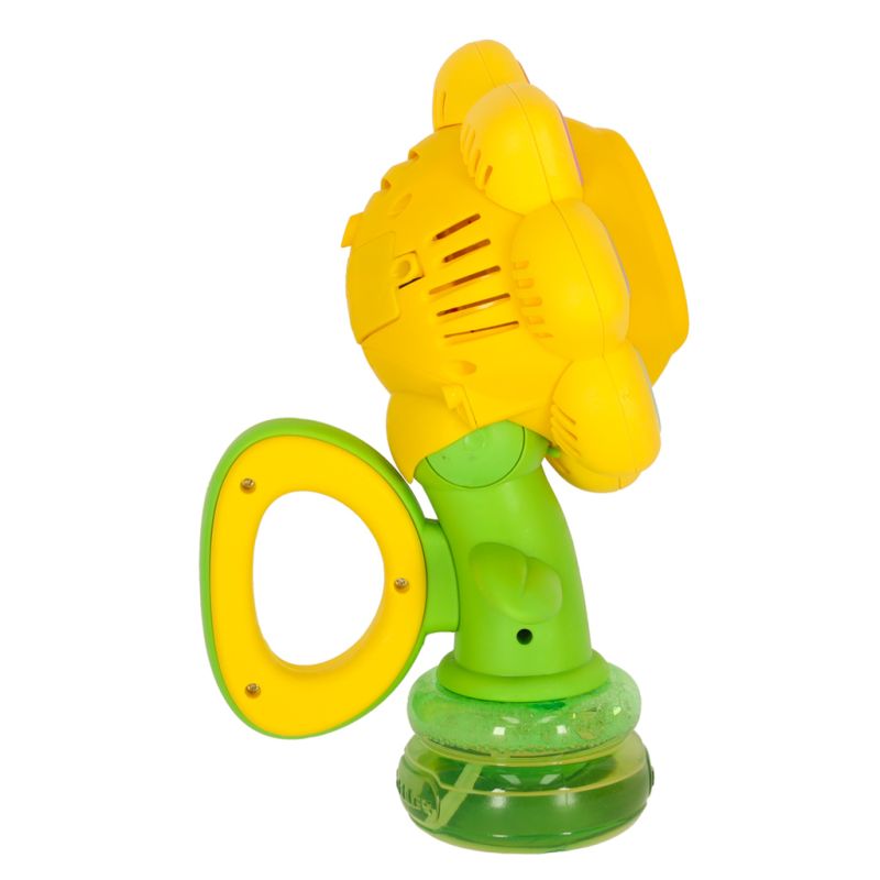 Maszynka do baniek mydlanych automat generator kwiatek bańki światła - obrazek 4