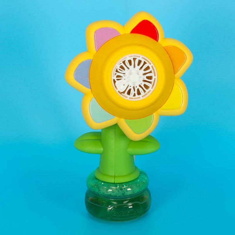 Maszynka do baniek mydlanych automat generator kwiatek bańki światła - obrazek 8