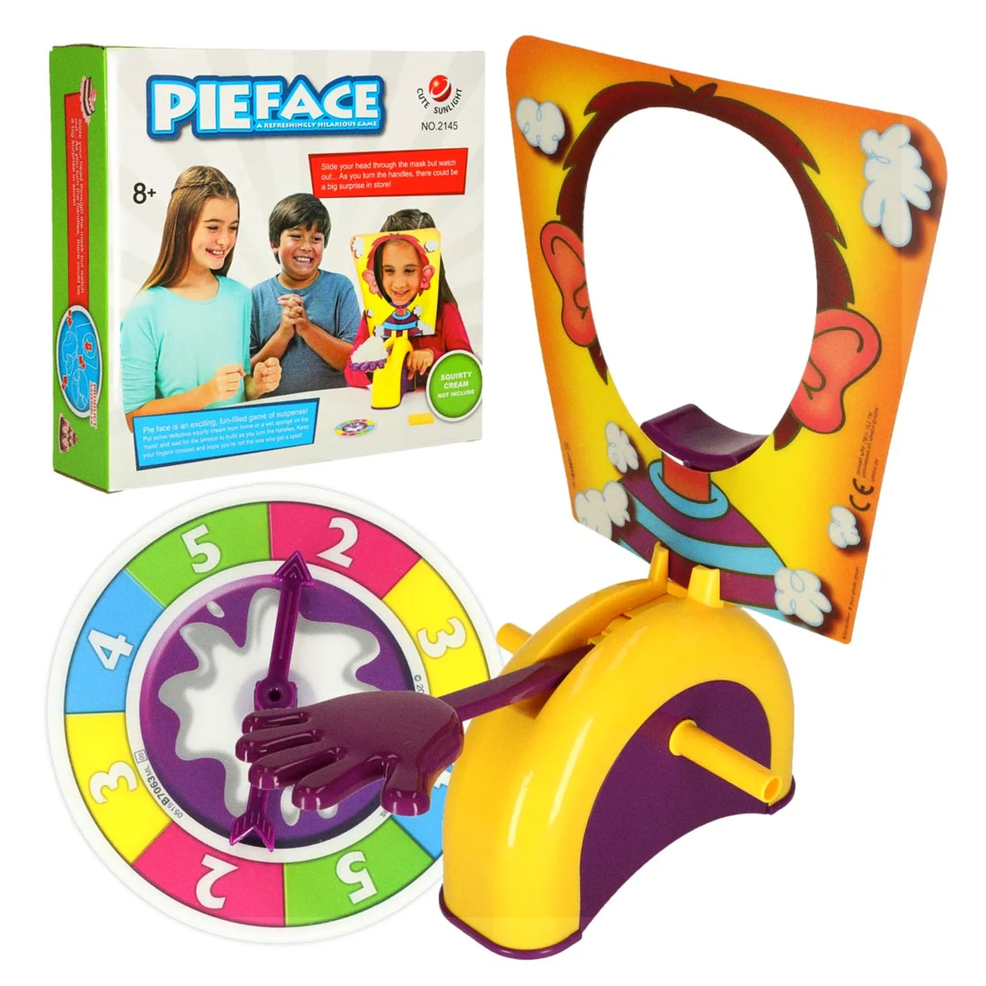 Gra towarzyska zręcznościowa Ciastem w twarz