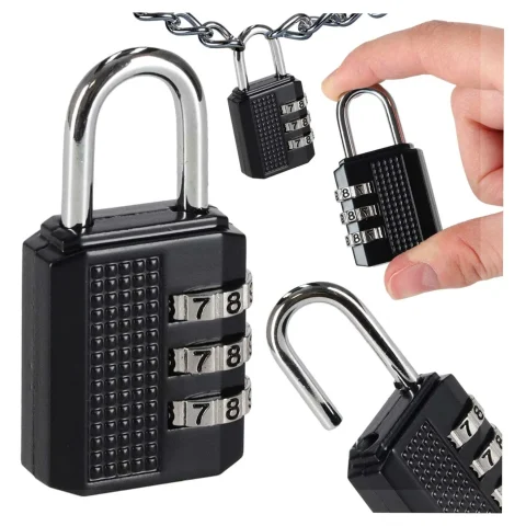 Kłódka na szyfr szyfrowa zatrzaskowa do walizki